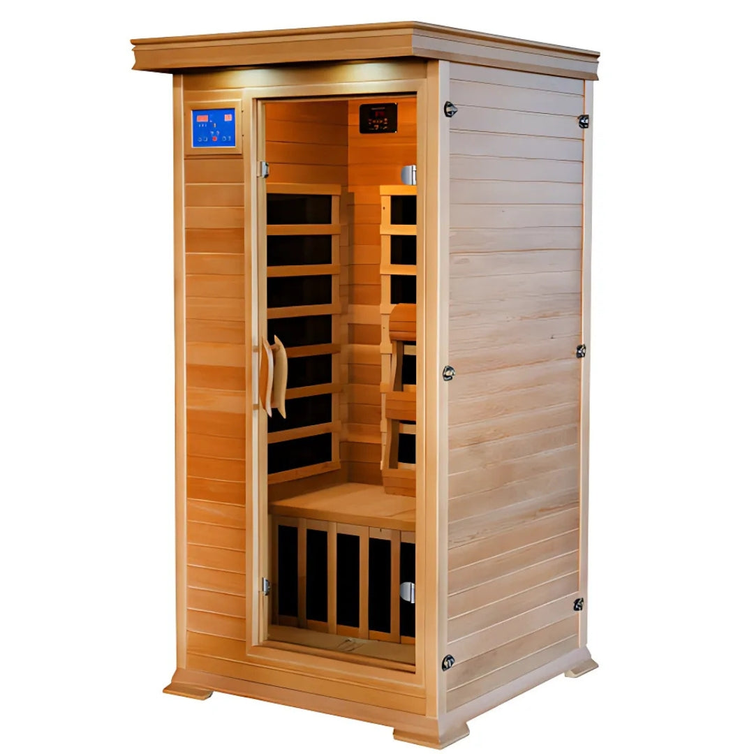 Sunray Saunas HL100K Sedona 1 Person Infrared Sauna