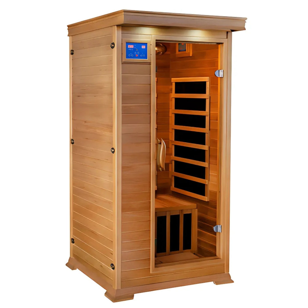 Sunray Saunas HL100K Sedona 1 Person Infrared Sauna