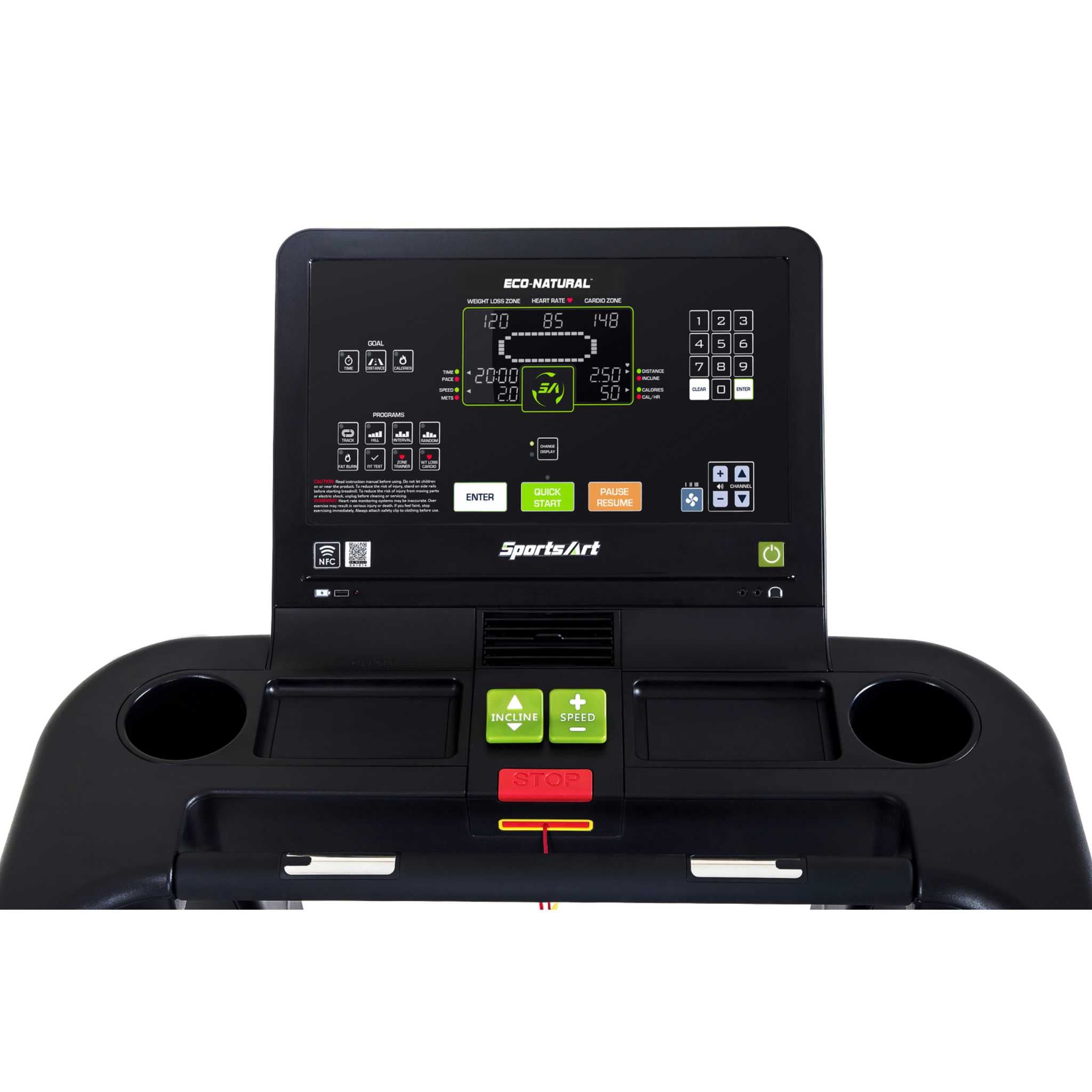SportsArt T676 Eco-Natural Treadmill