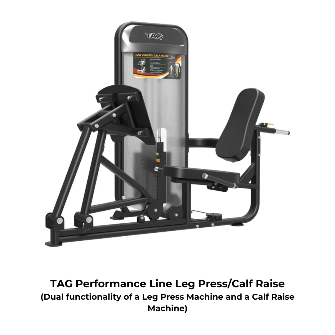 TAG Fitness Performance Leg Press/Calf Raise Machine