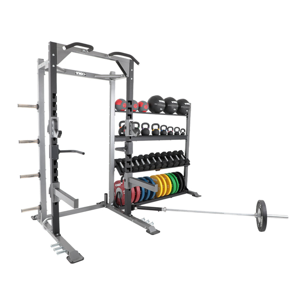 TKO Strength Half Rack With Storage Bundle 921HR-STRG