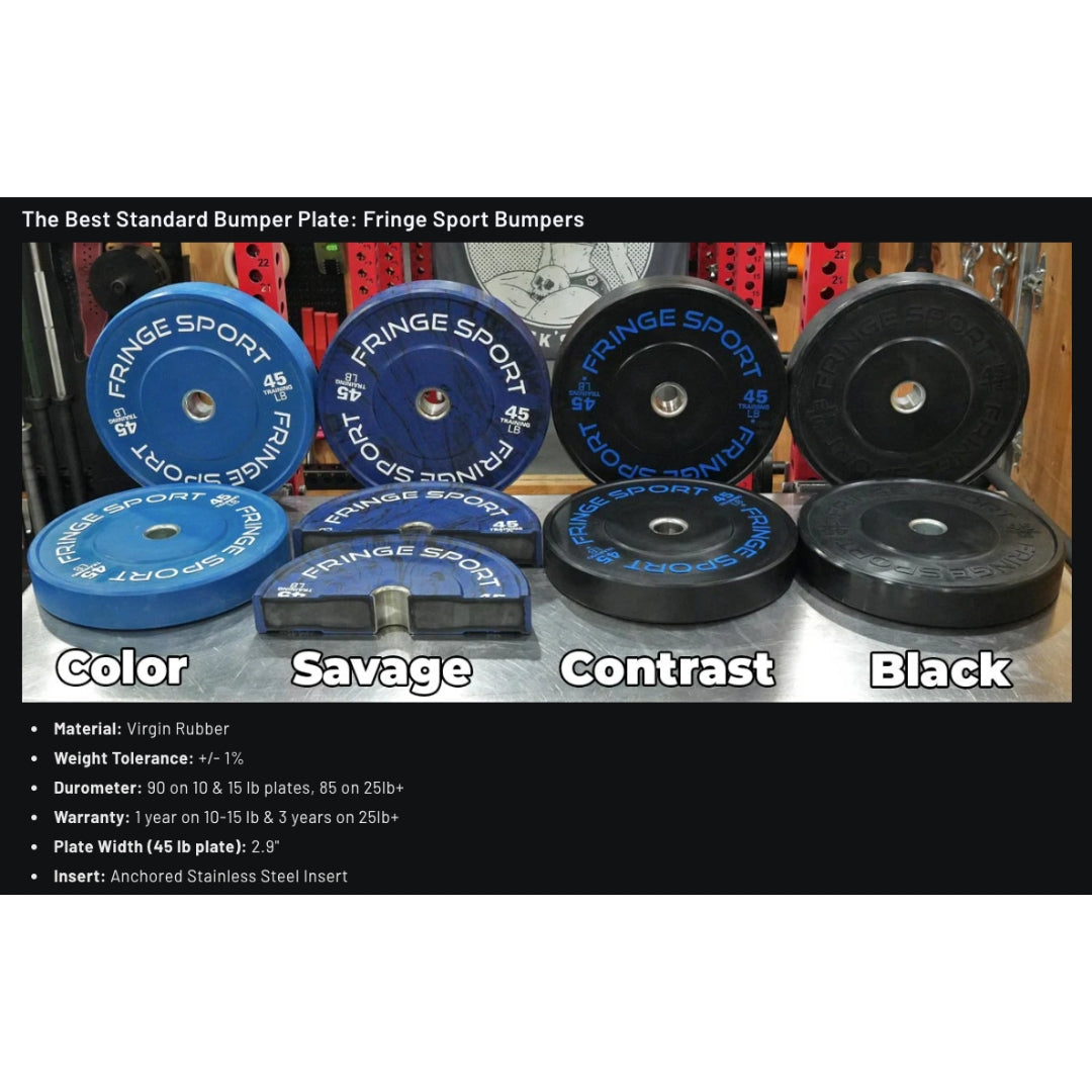 Fringe Sport Savage Bumper Plate Sets