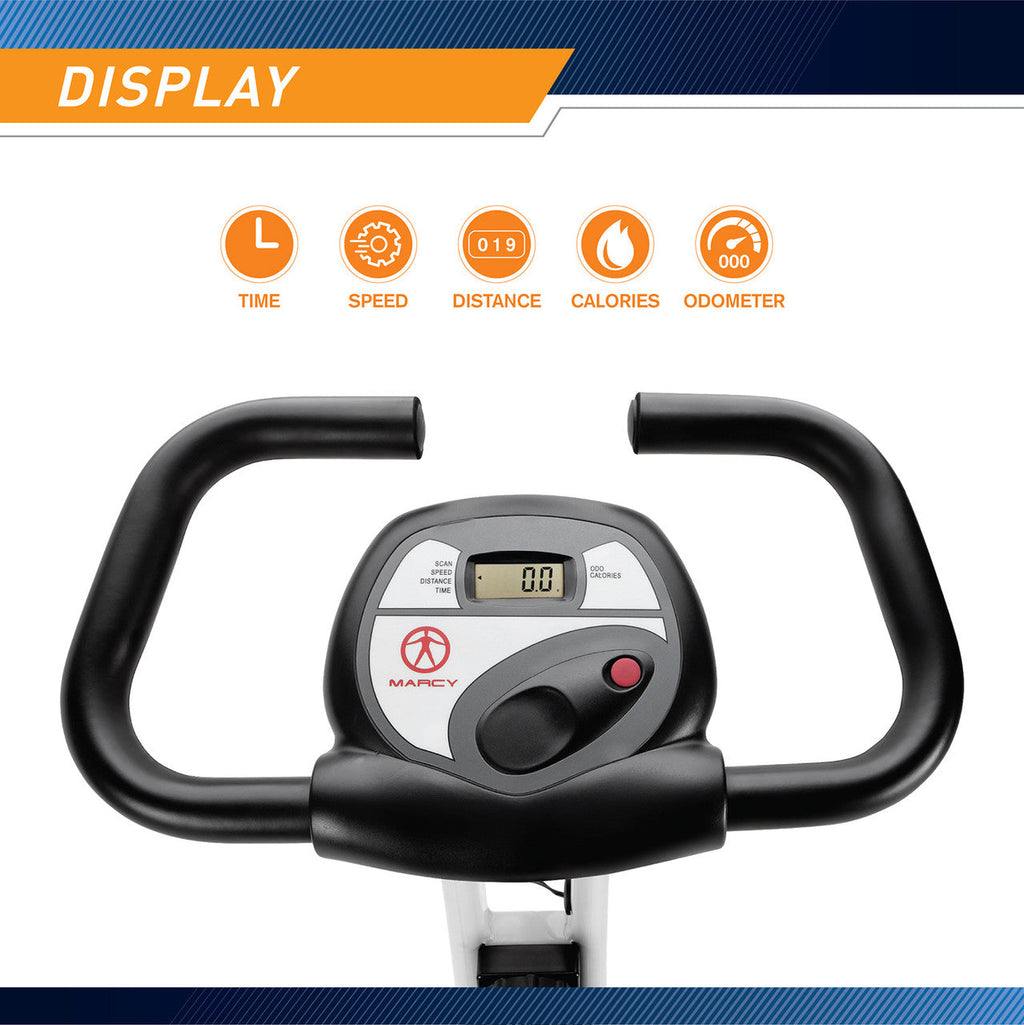 Foldable Upright Exercise Bike | Marcy NS-652