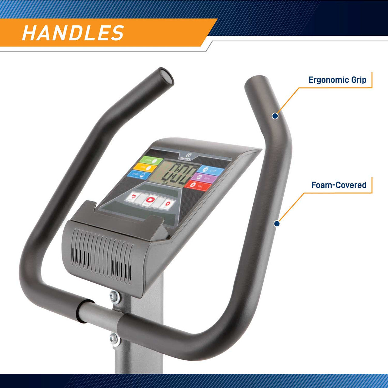 Magnetic Upright Exercise Bike | Marcy NS-40504U