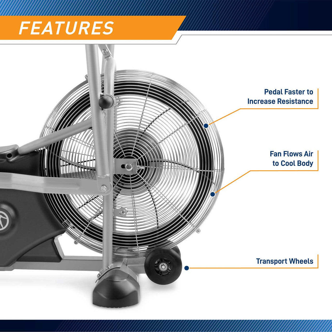 Deluxe Fan Bike | Marcy AIR-1