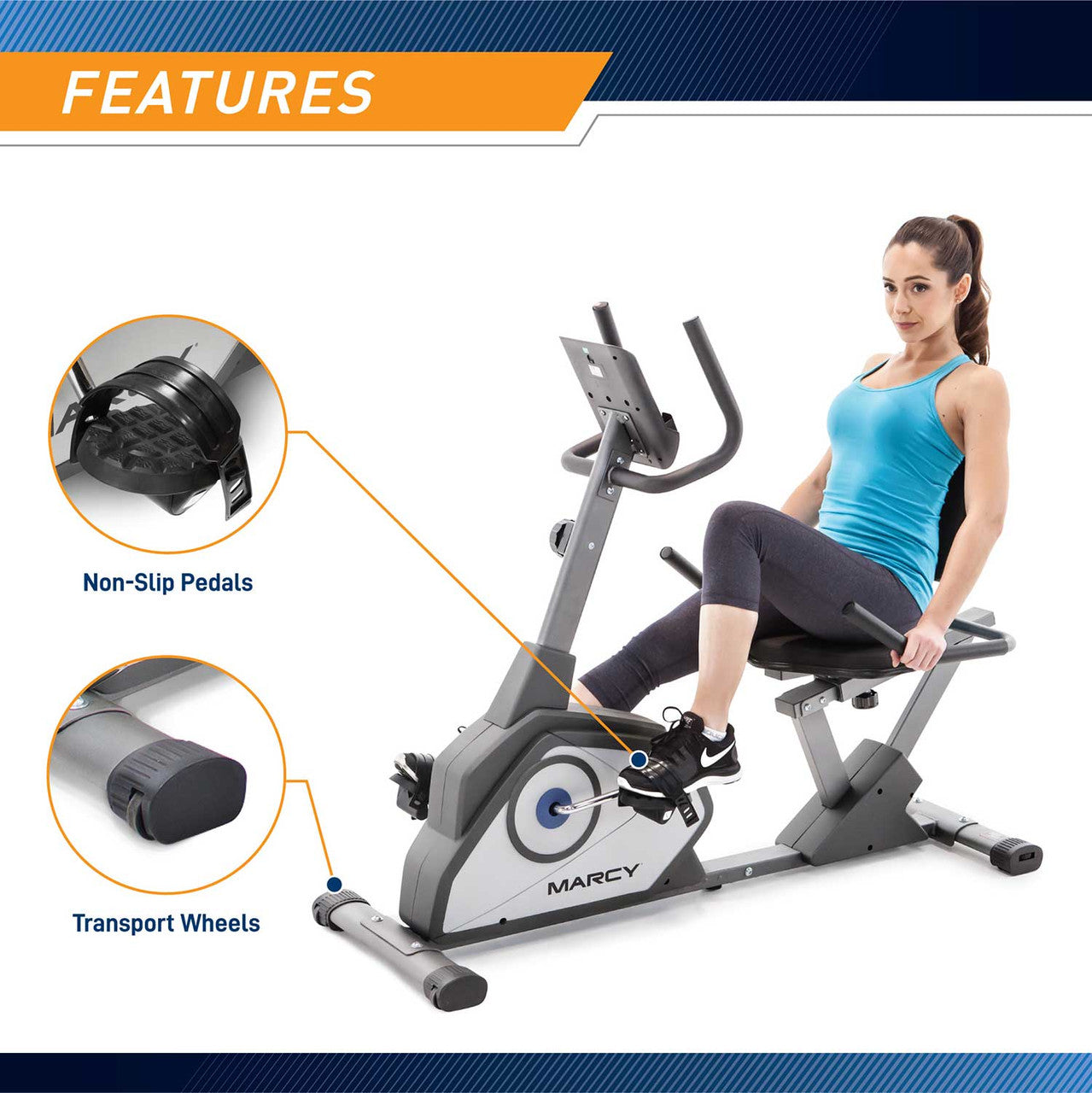 Recumbent Bike | Marcy NS-40502R