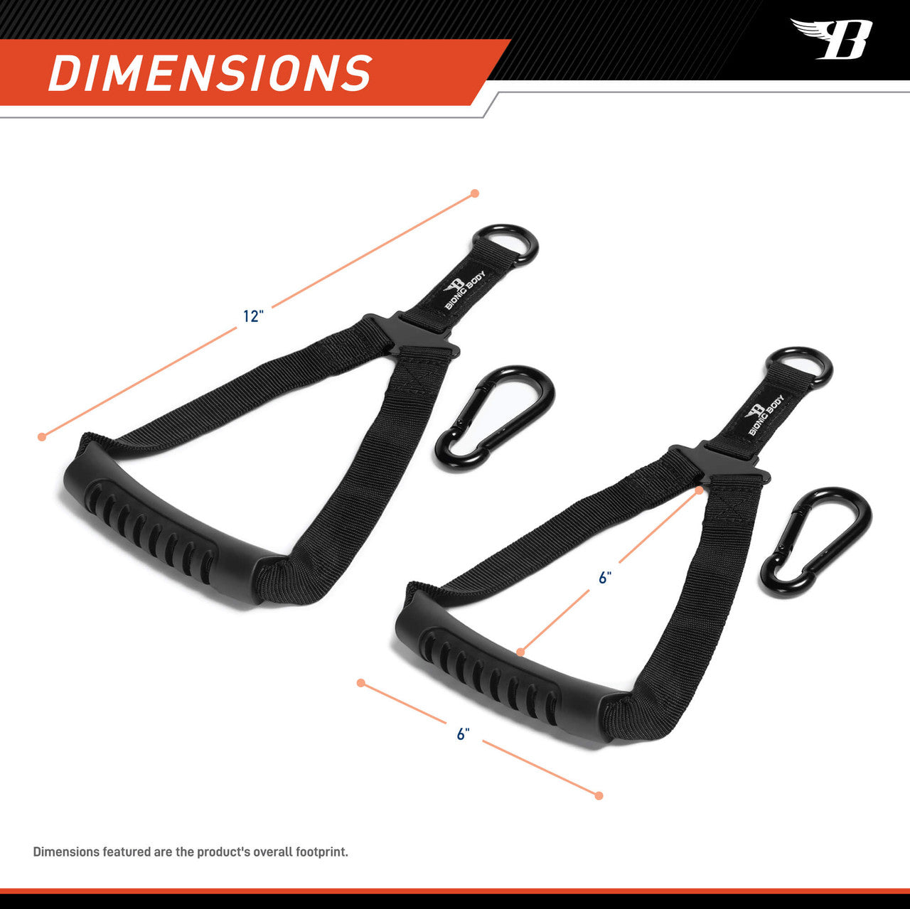 Single Grip Handles | Bionic Body BBSH-001
