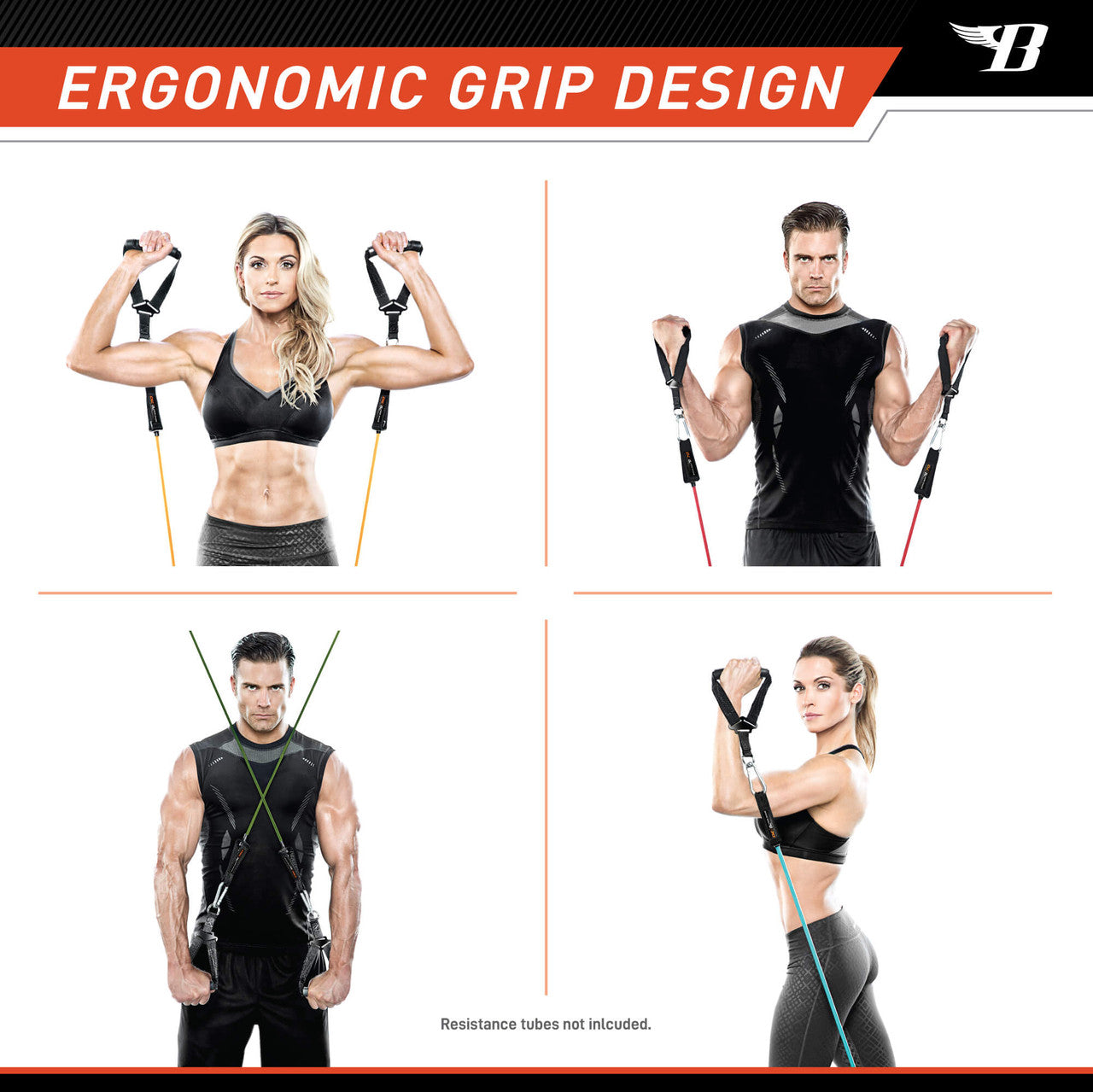 Single Grip Handles | Bionic Body BBSH-001