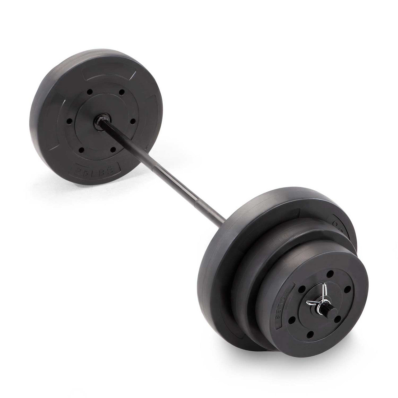 Standard Bench with 100lb Weight Set | Marcy Diamond Elite MD-2082W