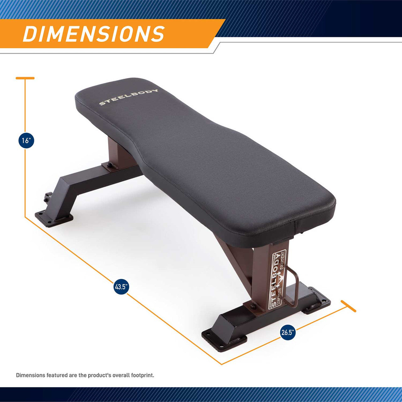 SteelBody Flat Bench | STB-10101