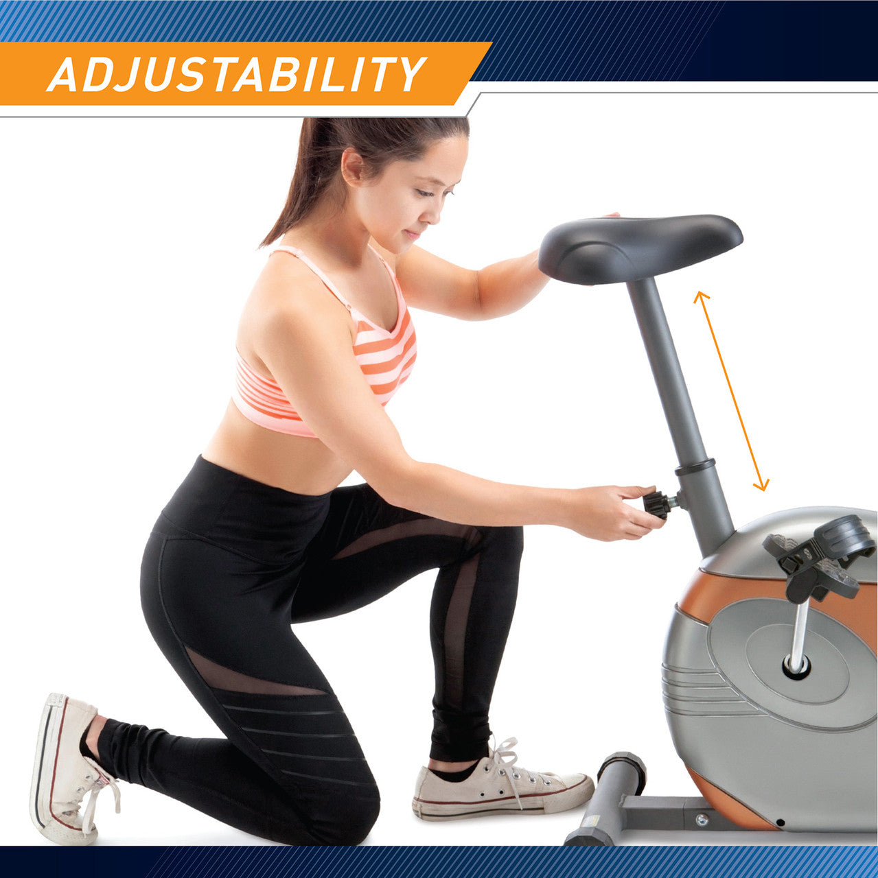 Upright Exercise Bike | Marcy ME-708
