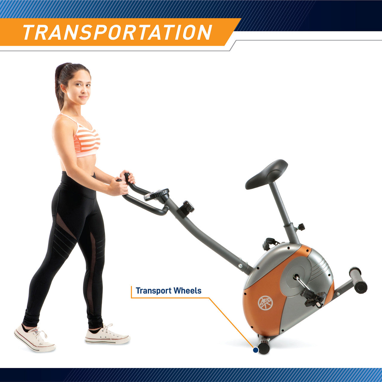 Upright Exercise Bike | Marcy ME-708