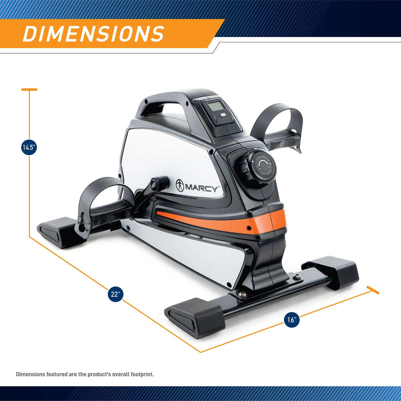 Portable Magnetic Mini-Cycle | Marcy NS-9200