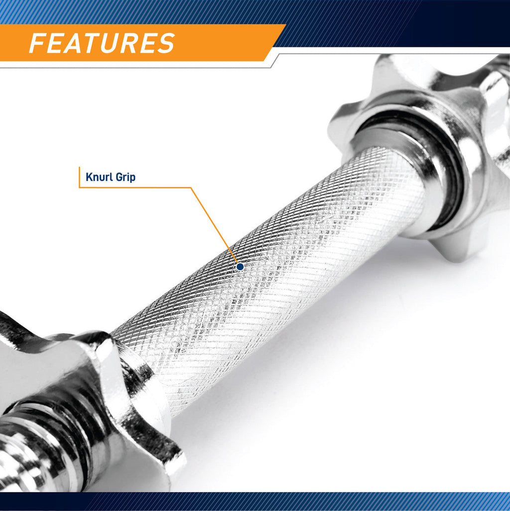 Threaded Dumbbell Handles | Marcy TDH-14.1