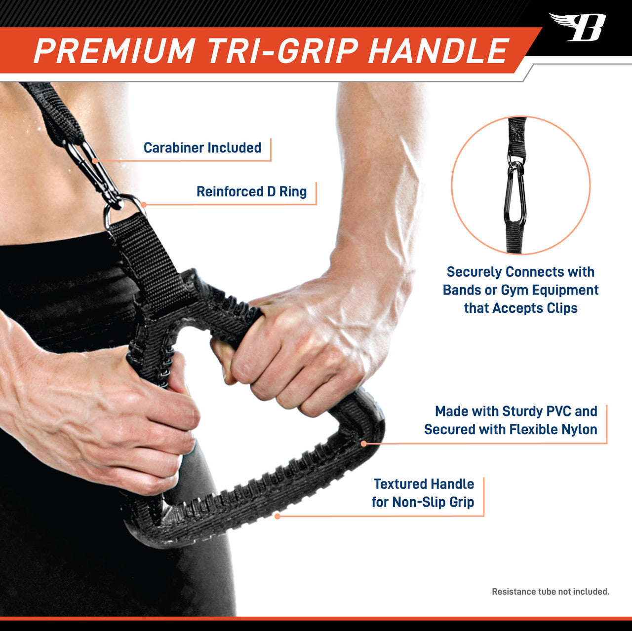 Tri-Grip Handle | Bionic Body BBTG-005