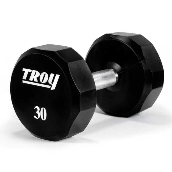 Troy Barbell 12- Sided Urethane Dumbbells TSD-U