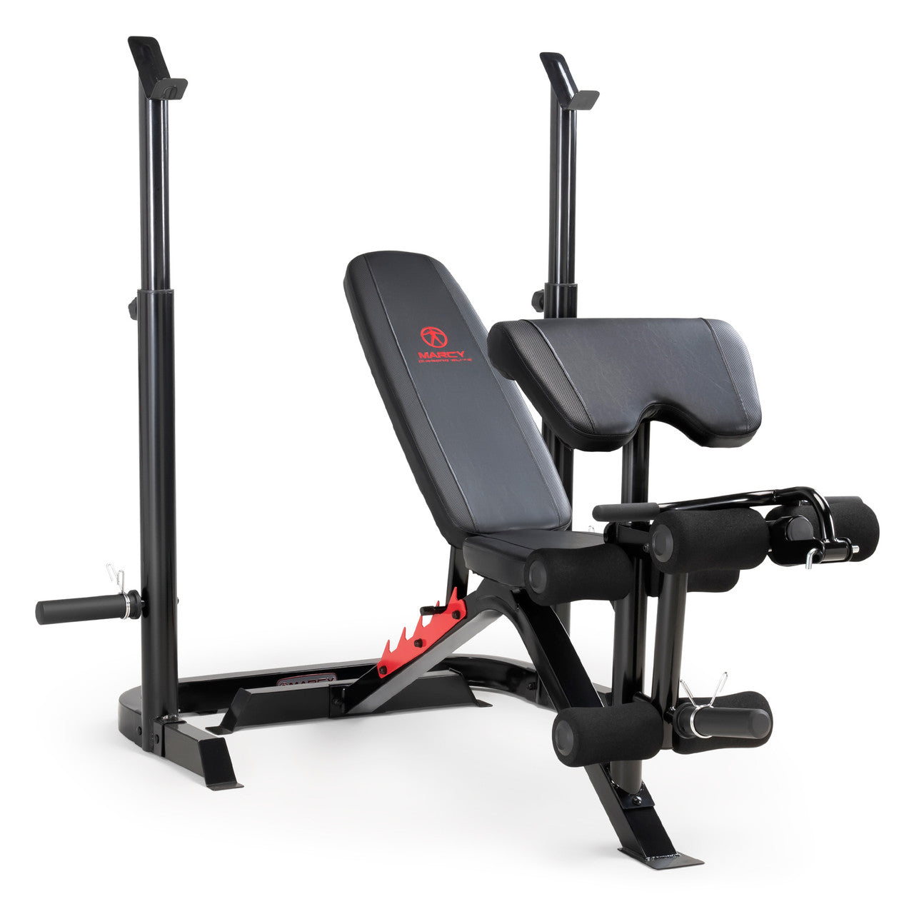 Two-Piece Olympic Weight Bench and Squat Bar Catch Marcy | MD-7836