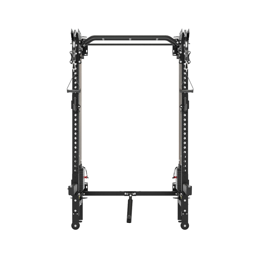 Major Fitness F35 Pro Wall-Mount Folding Power Rack Home Gym