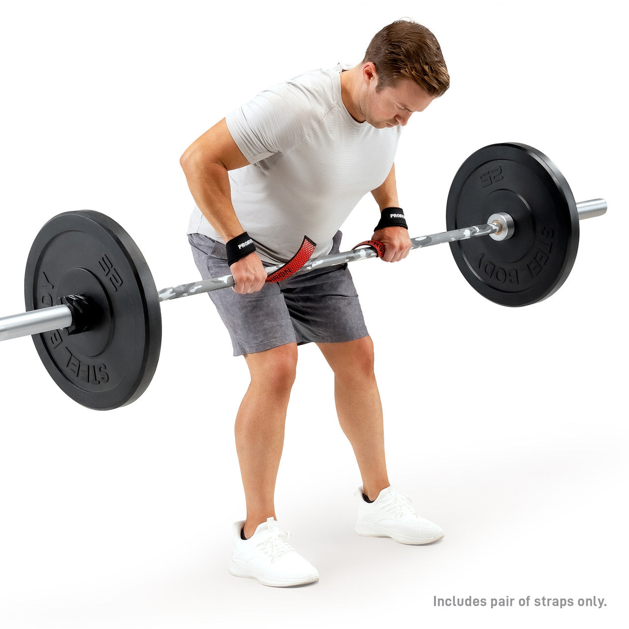 Weight Lifting Straps to Improve Grip (Pair) | ProIron PRO-ZLD01-1