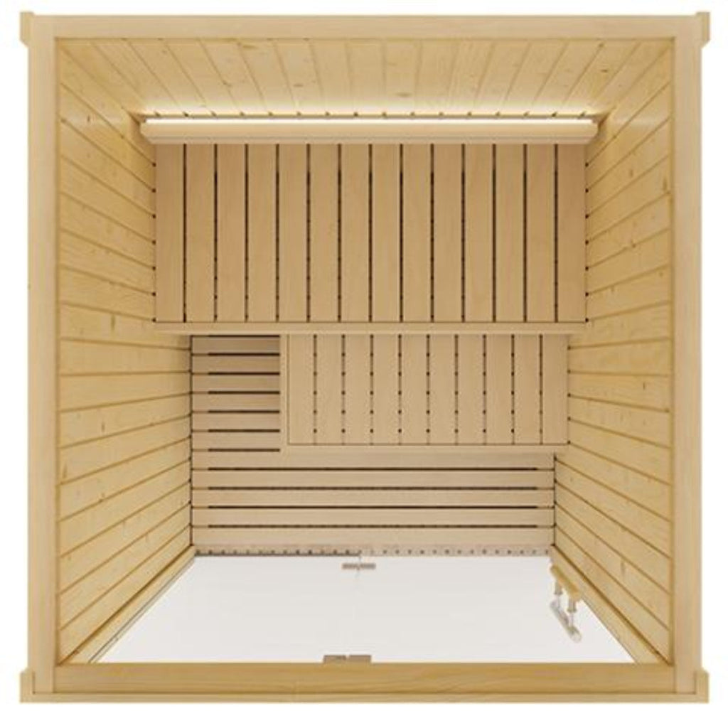 SaunaLife Model X2 1-2 Person XPERIENCE Series Indoor Sauna