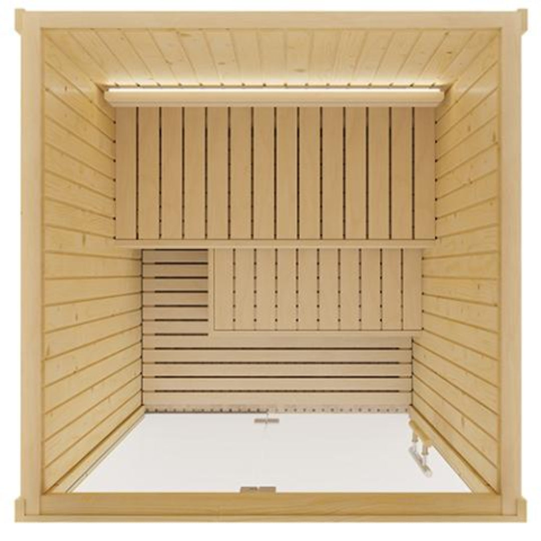 SaunaLife Model X2 1-2 Person XPERIENCE Series Indoor Sauna