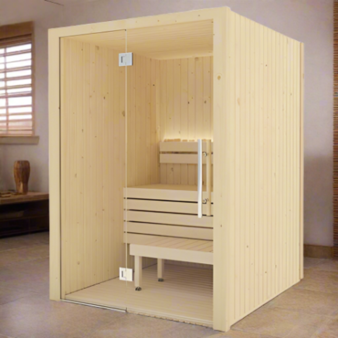SaunaLife Model X2 1-2 Person XPERIENCE Series Indoor Sauna