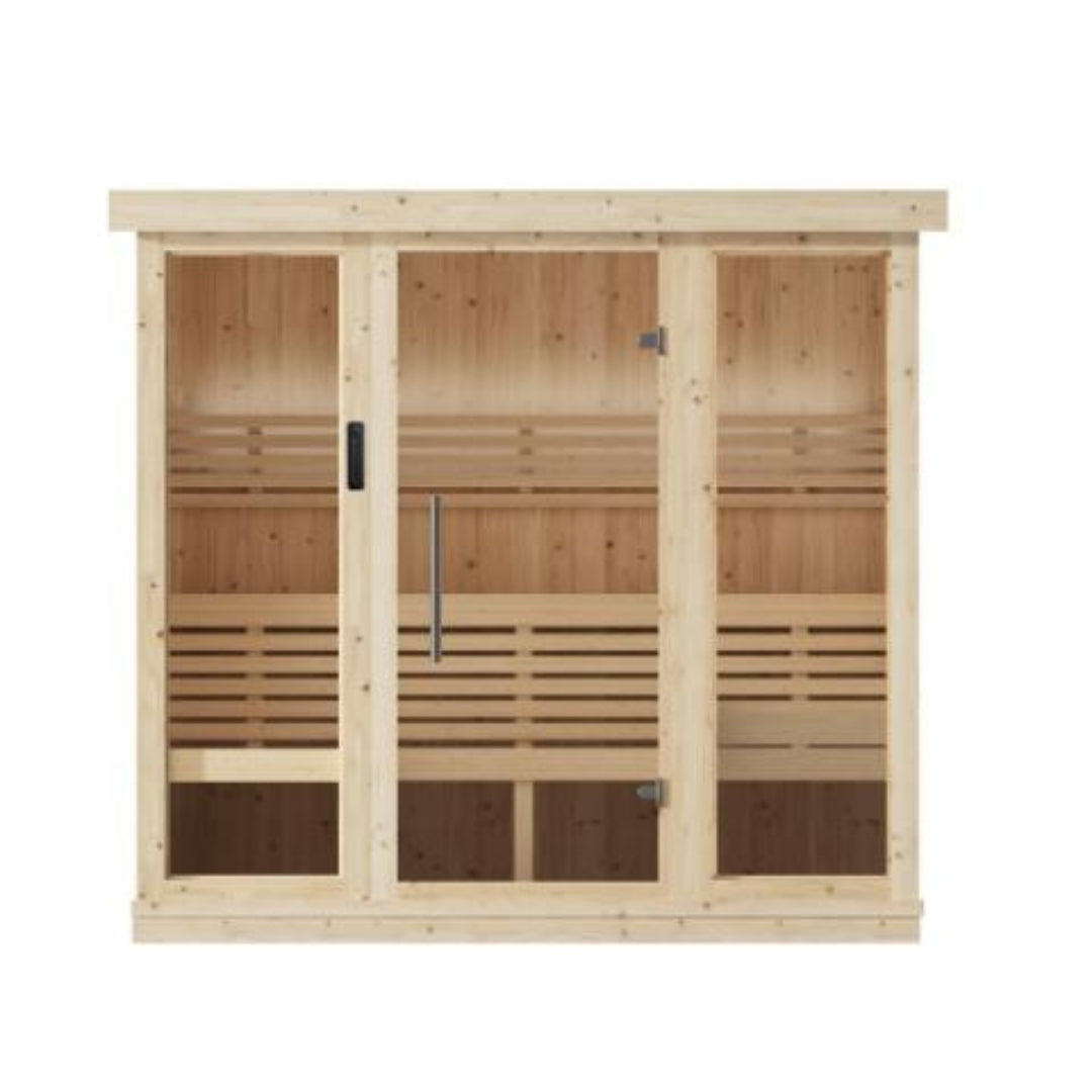 SaunaLife Model X7 6 Person Indoor Traditional Sauna