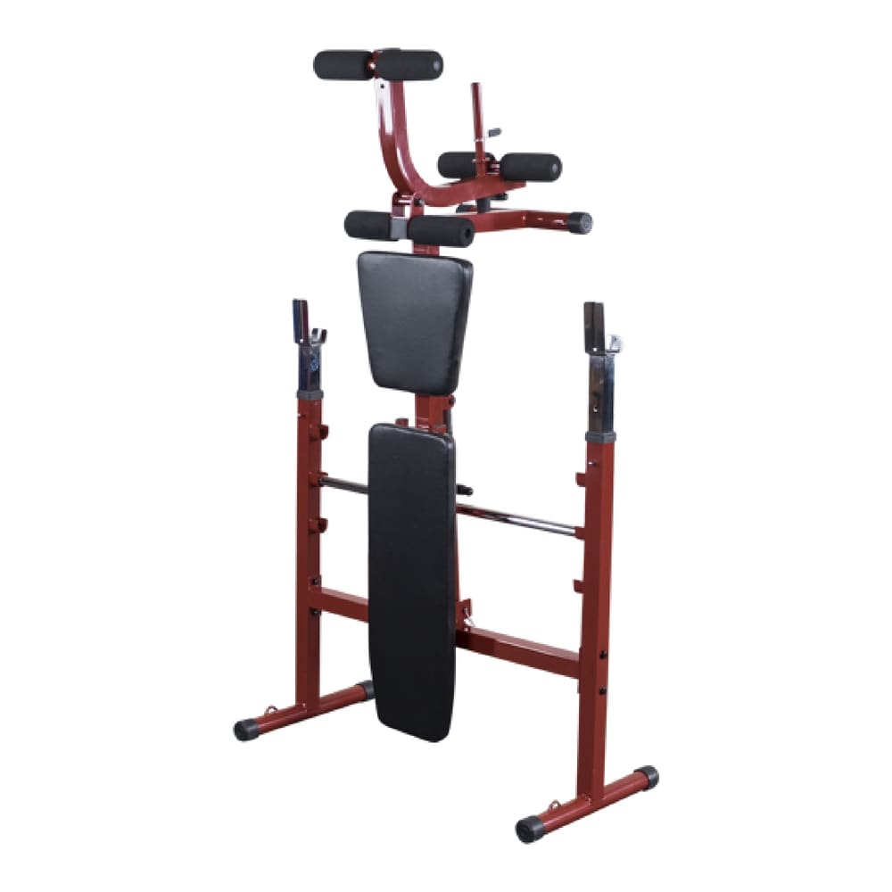 Best Fitness Folding Olympic Bench with Leg Developer BFOB10