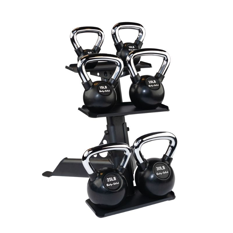 Body-Solid Compact Kettlebell Rack GDKR50