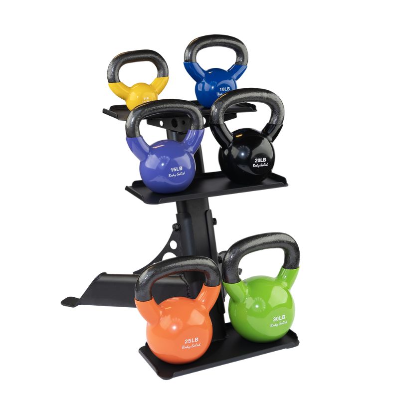 Body-Solid Compact Kettlebell Rack GDKR50