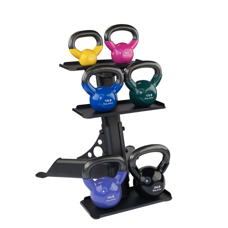 Body-Solid Compact Kettlebell Rack GDKR50
