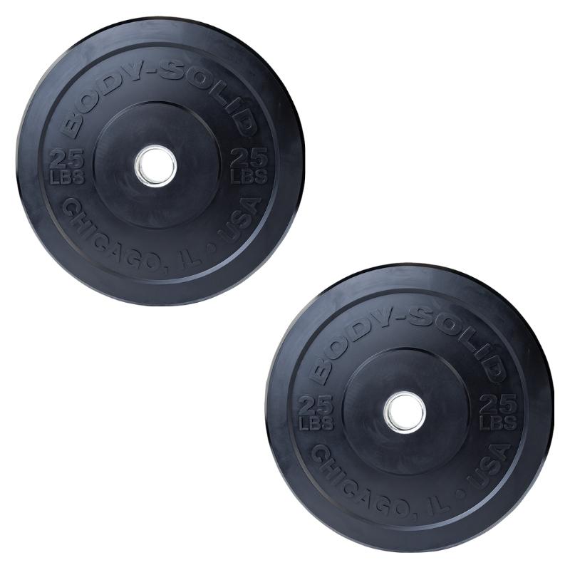 Body-Solid Chicago Extreme Bumper Plates OBPX