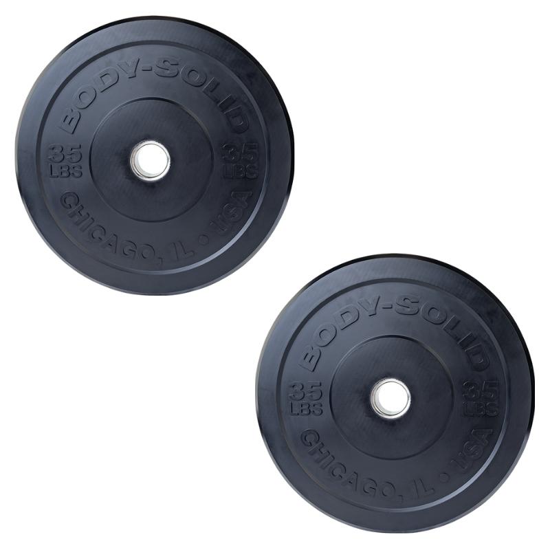 Body-Solid Chicago Extreme Bumper Plates OBPX