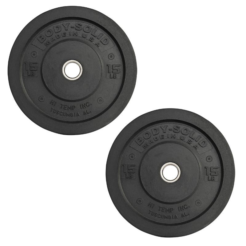 Body-Solid USA Premium Bumper Plates OBPH