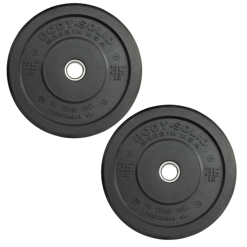 Body-Solid USA Premium Bumper Plates OBPH