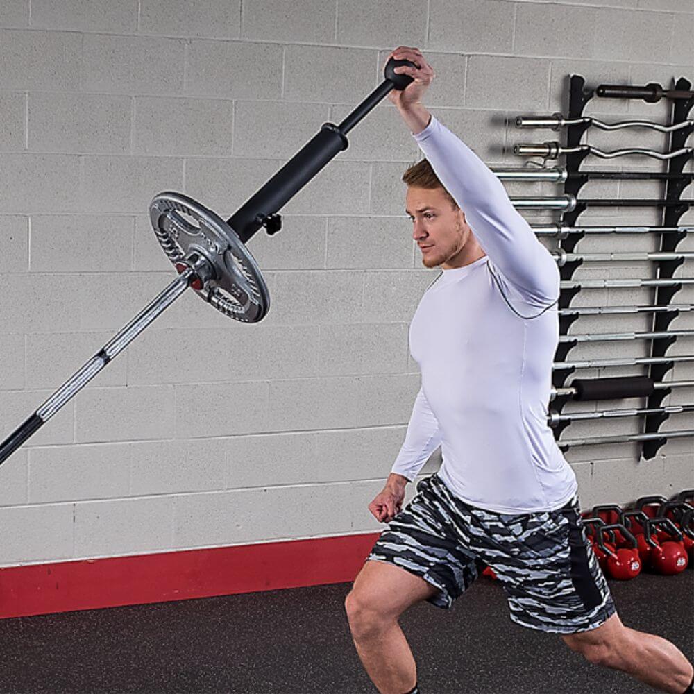 Body-Solid Pro Clubline Dual T-Bar Platform SPRTB
