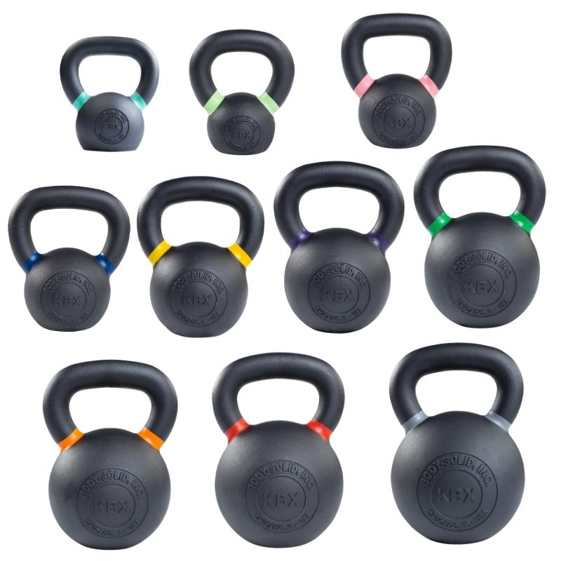 Body-Solid Premium Training Kettlebell Sets KBXS
