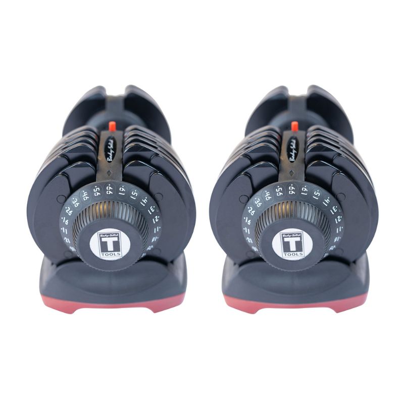 Body-Solid Tools 66lb Adjustable Dumbbell Pair SDBX132