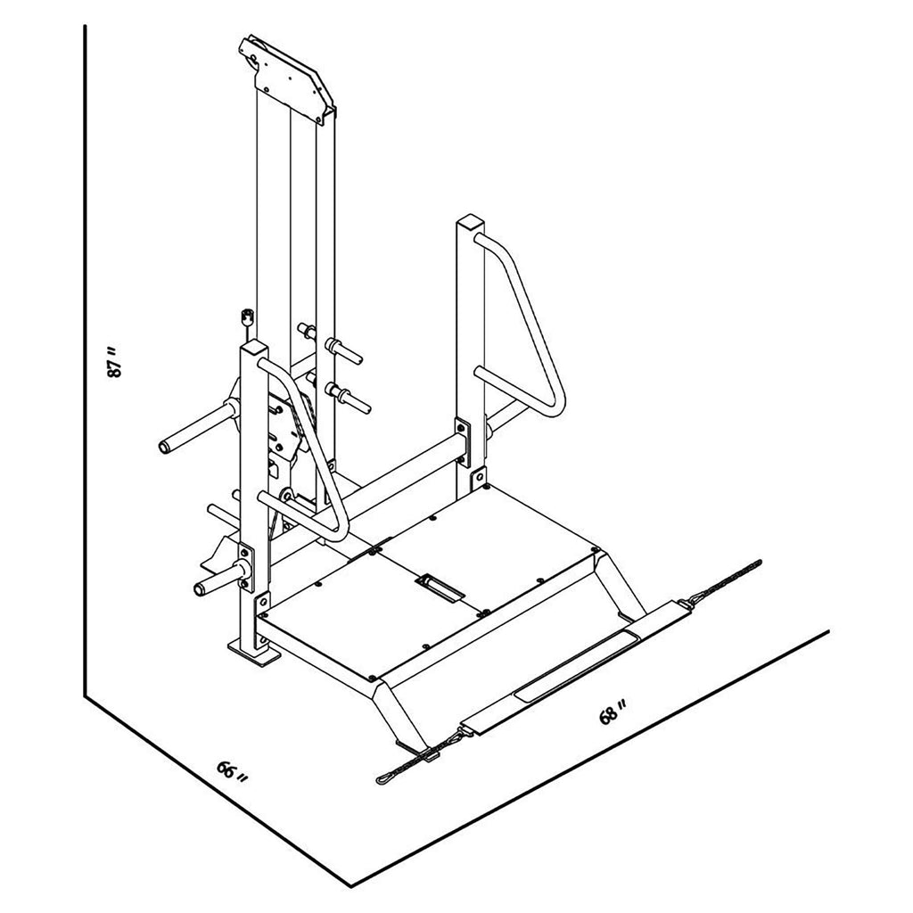 BodyKore Belt Squat Machine FL1834