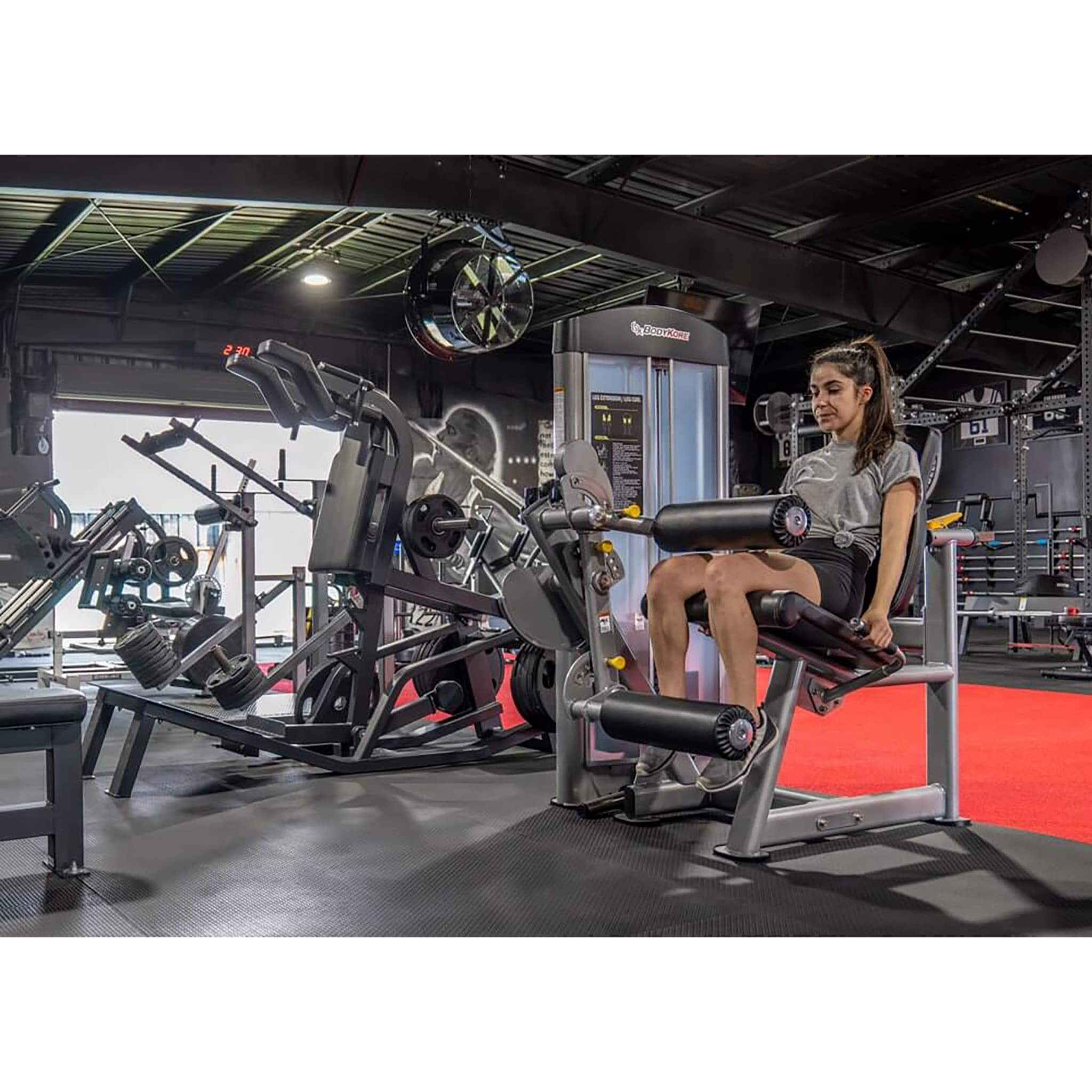 Bodykore GR639 Seated Commercial Leg Extension & Leg Curl Machine