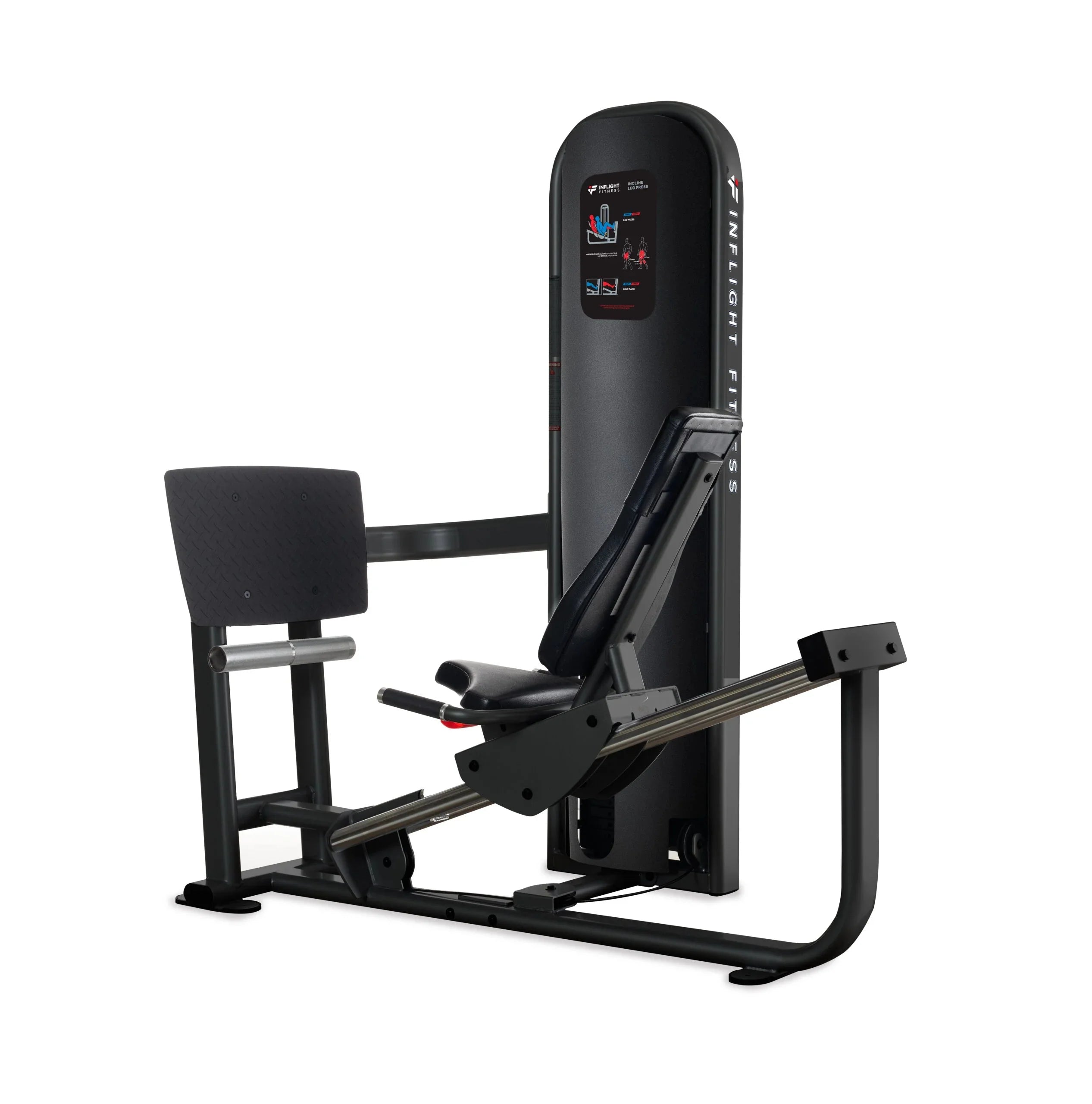 Inflight Fitness Incline Leg Press and Calf Raise Machine