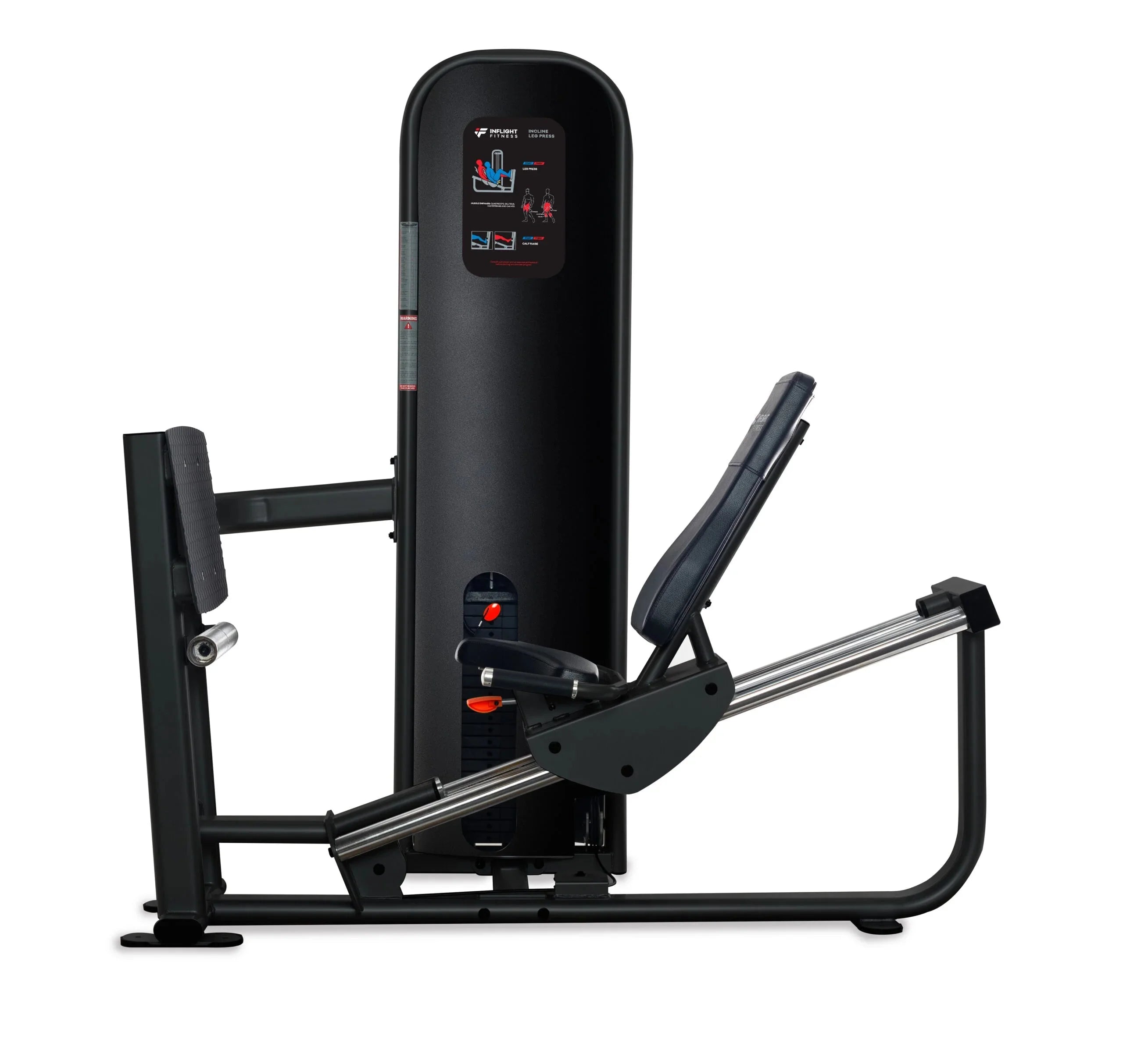 Inflight Fitness Incline Leg Press and Calf Raise Machine