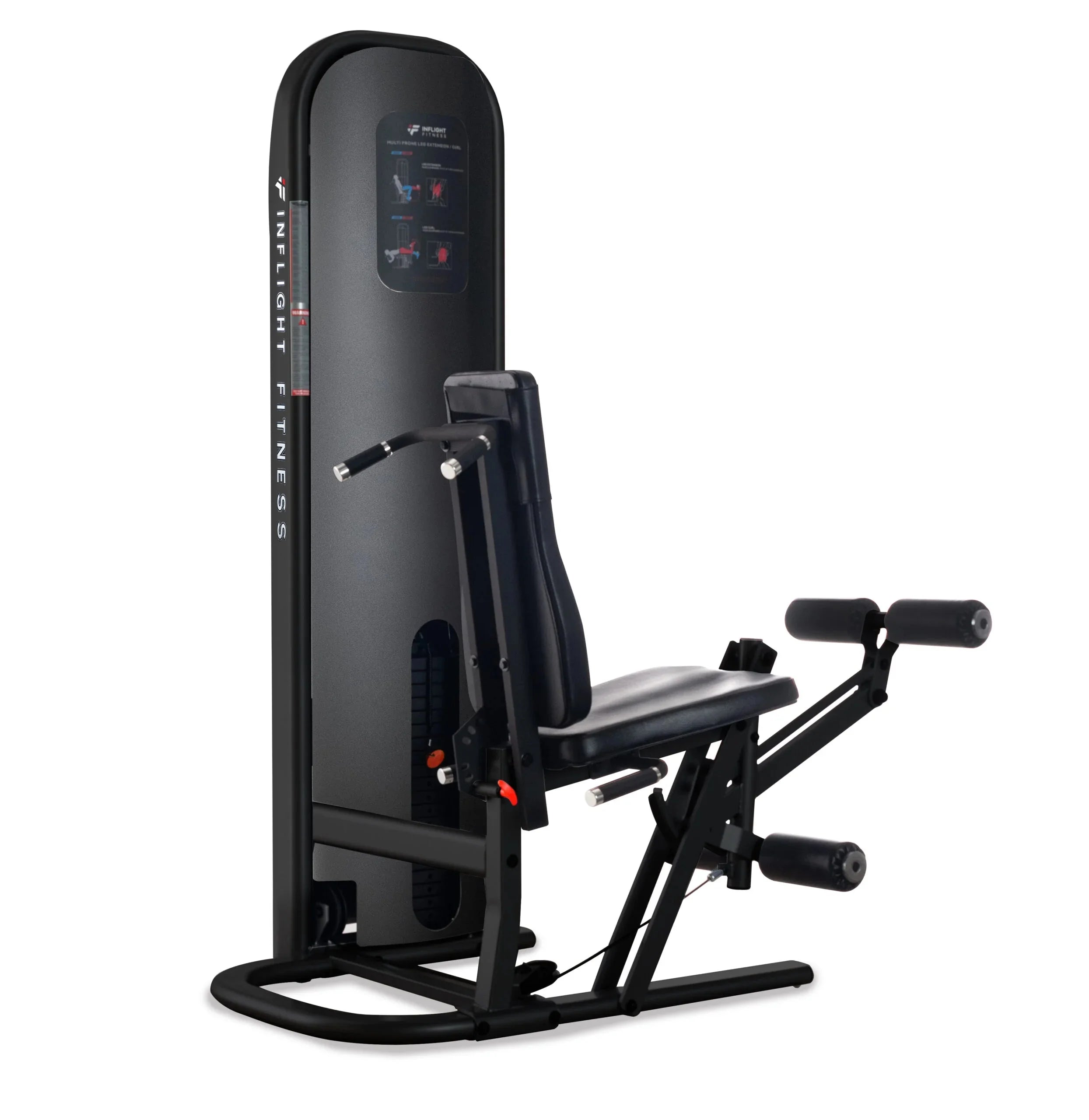 Inflight Fitness Prone Leg Extension and Curl Machine