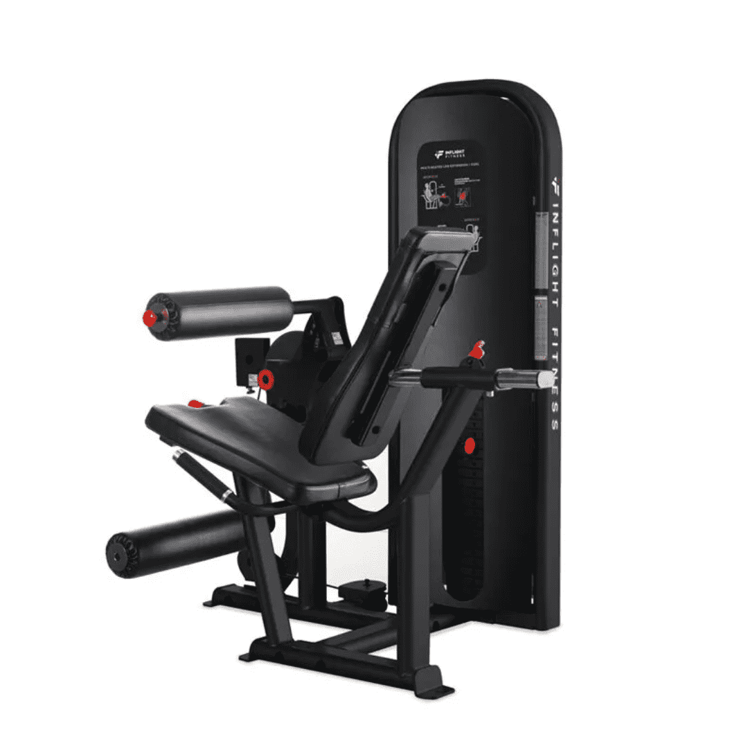 Inflight Fitness Seated Leg Extension and Curl Machine
