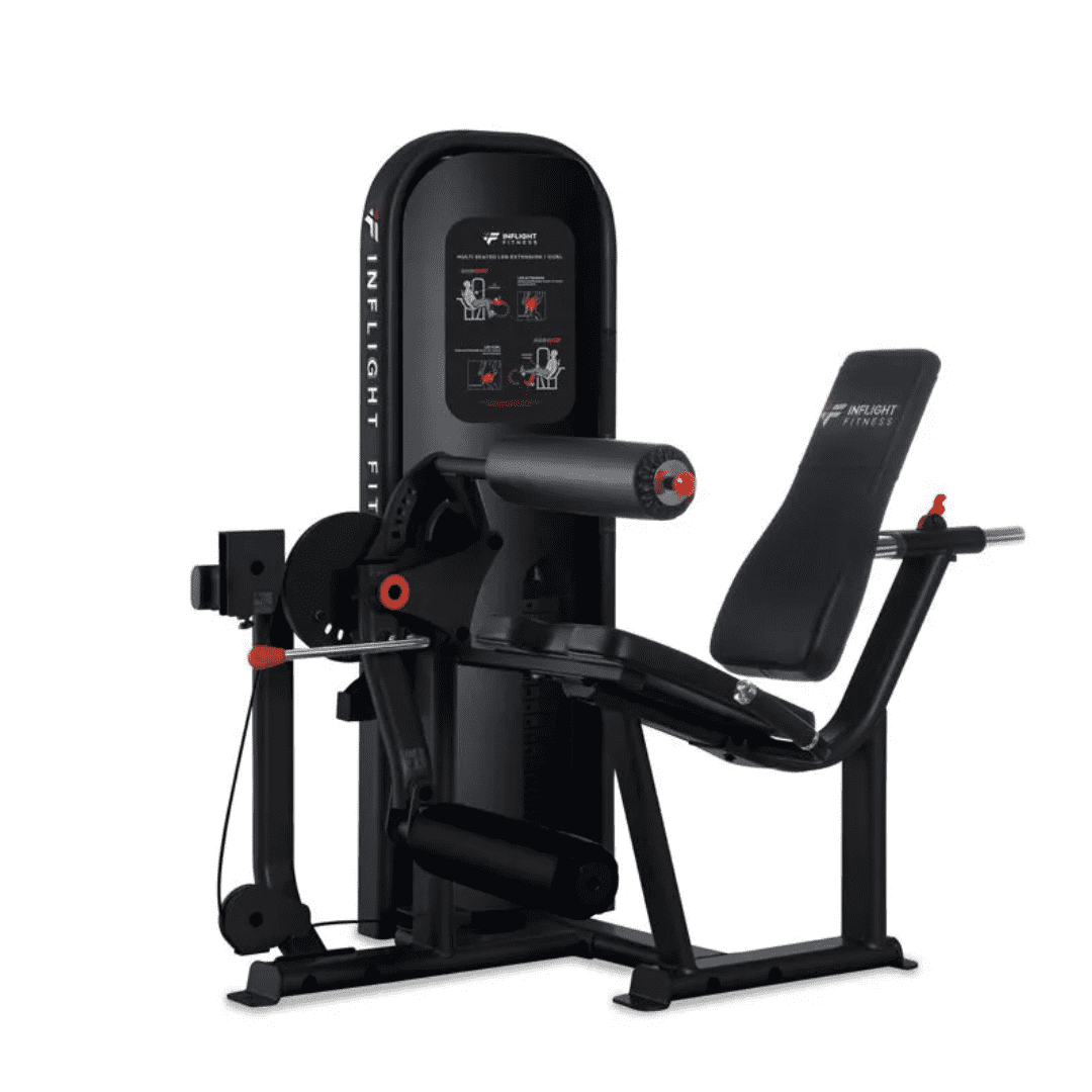 Inflight Fitness Seated Leg Extension and Curl Machine