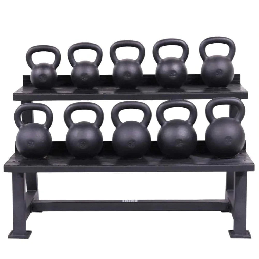 Intek Strength Tray Style Kettlebell/Dumbbell Rack