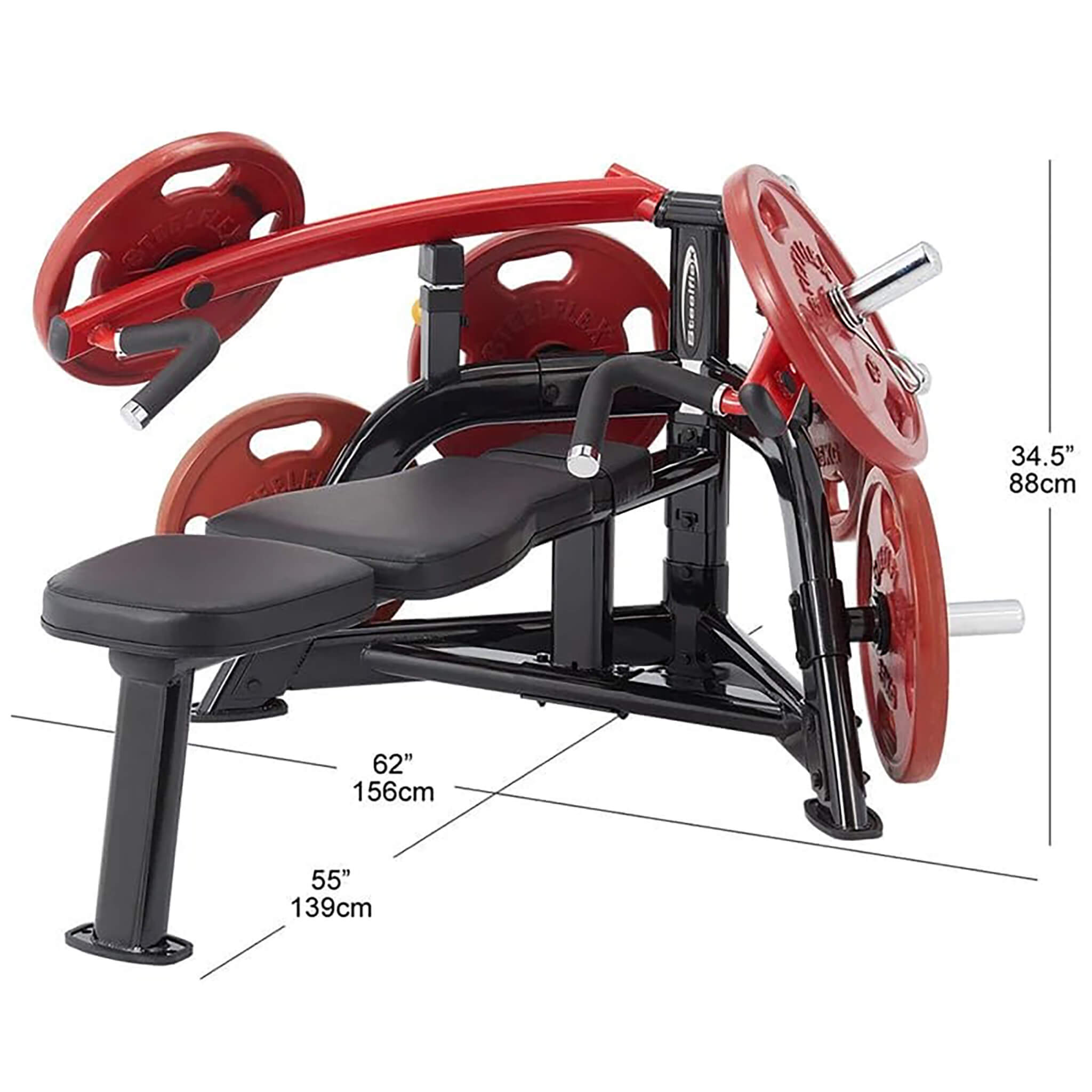 Steelflex PLBP Plate Loaded Bench Press