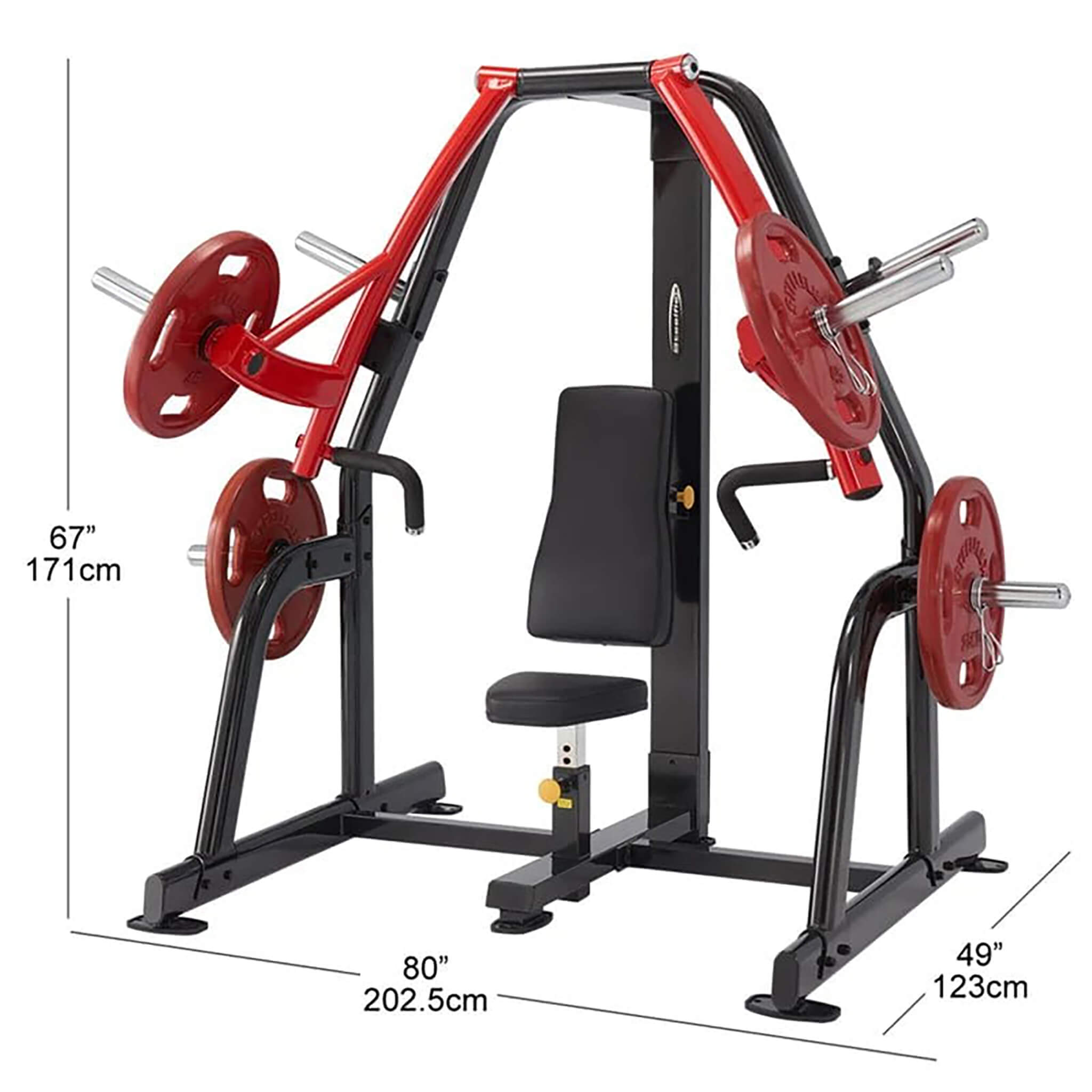 Steelflex PSBP Plate Loaded Bench Press Machine