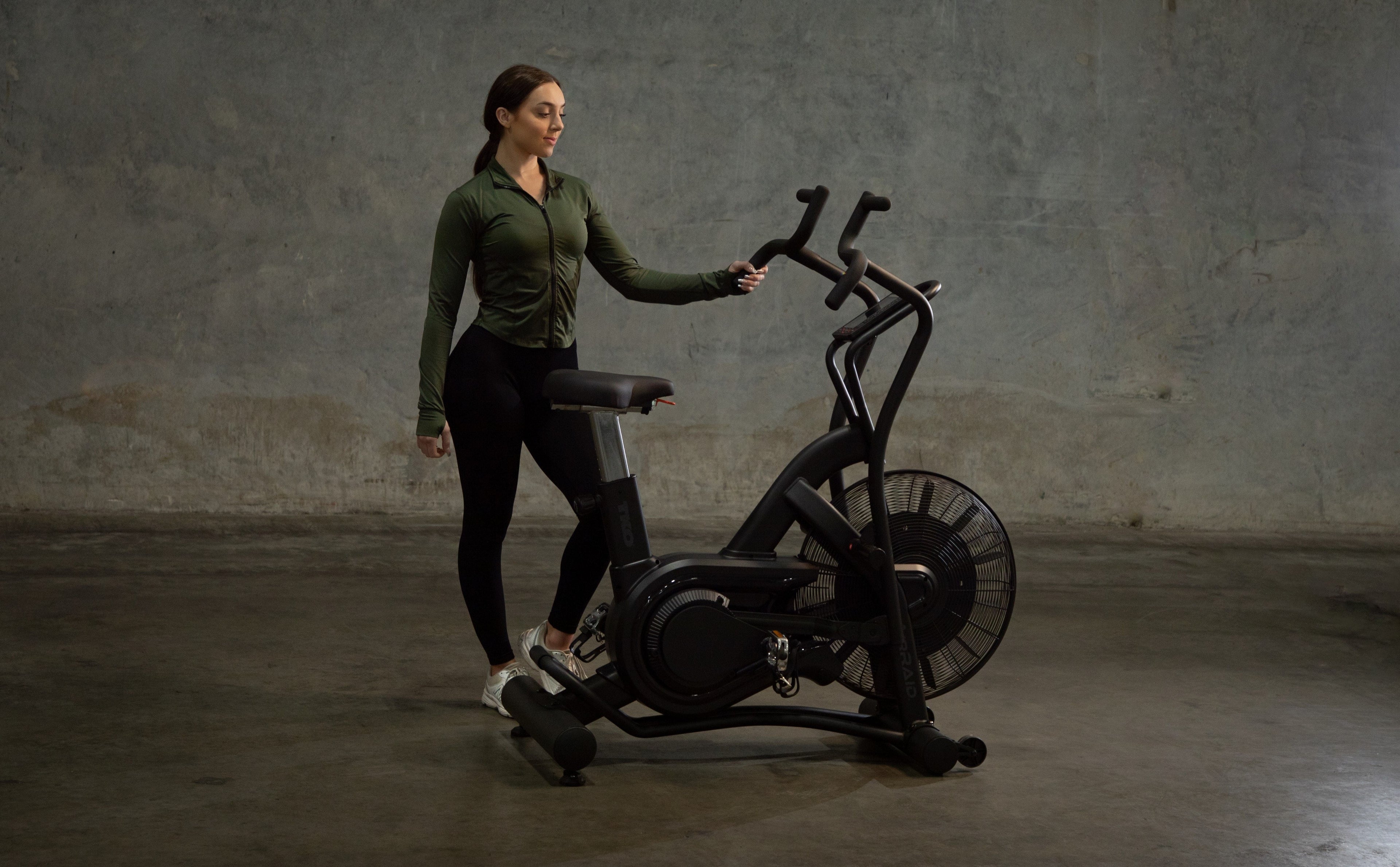 TKO AirRaid Fan Stationary Bike 8AB
