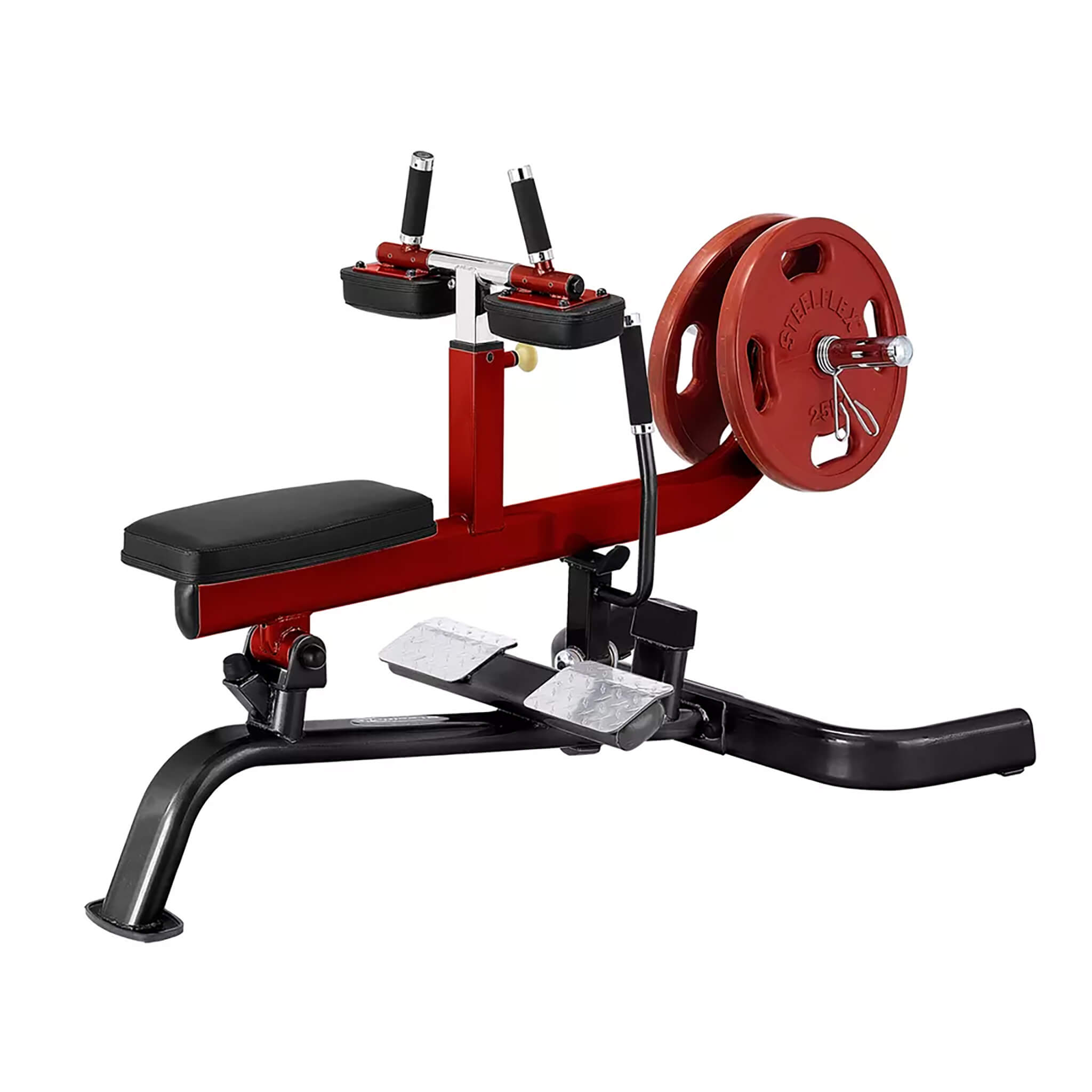 Steelflex PLSC Plate Loaded Seated Calf Machine